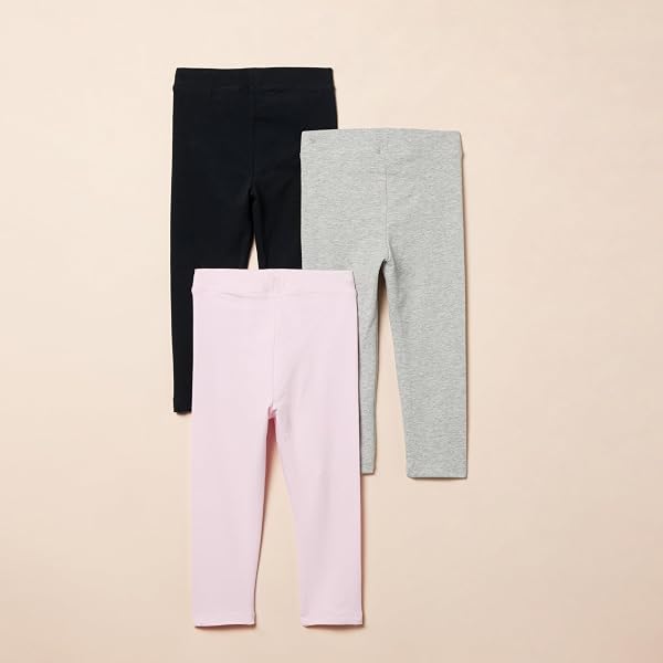 Amazon Essentials Legging Fille, Packs Multiples - 4