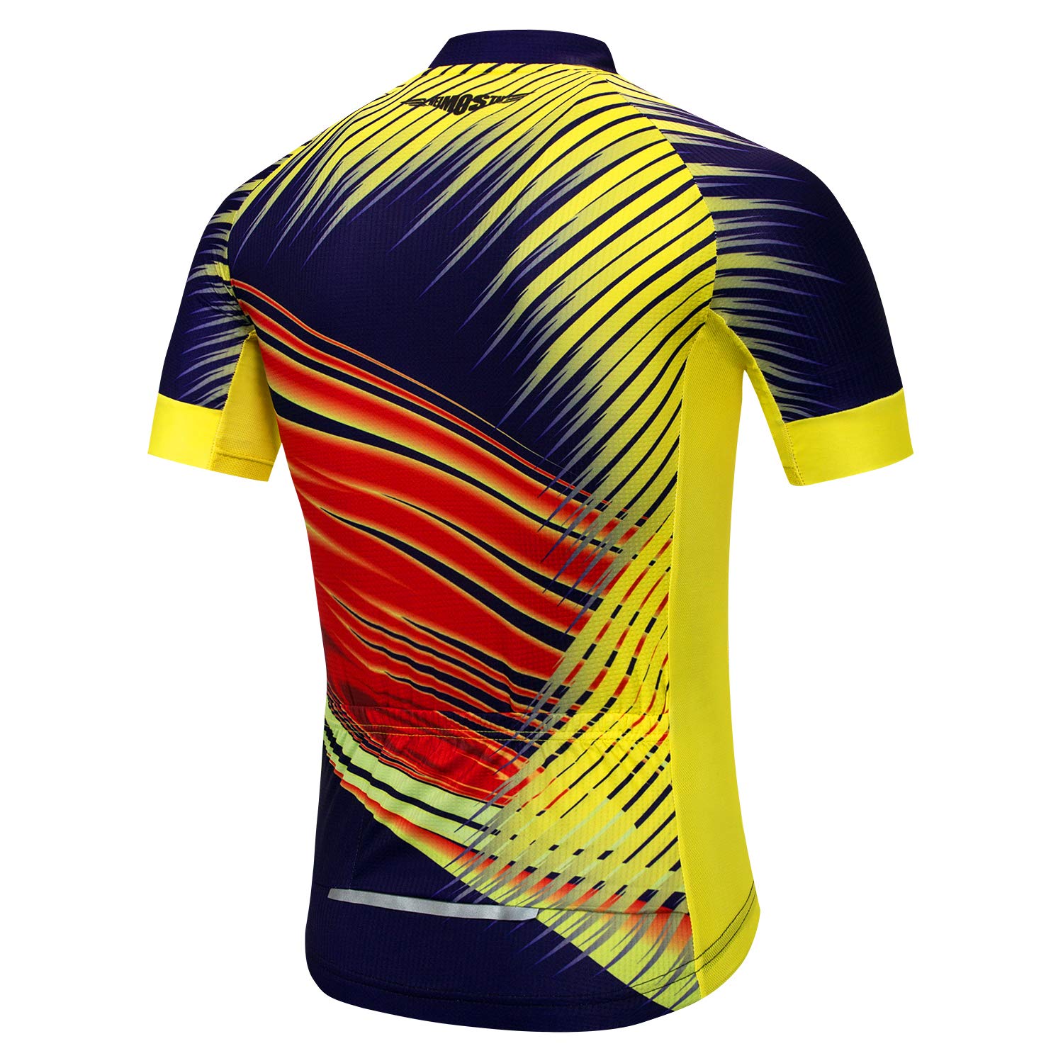 JPOJPO Men's Cycling Bike Jersey Short Sleeve, Pro Team Breathable Quick-Dry Skull Tops