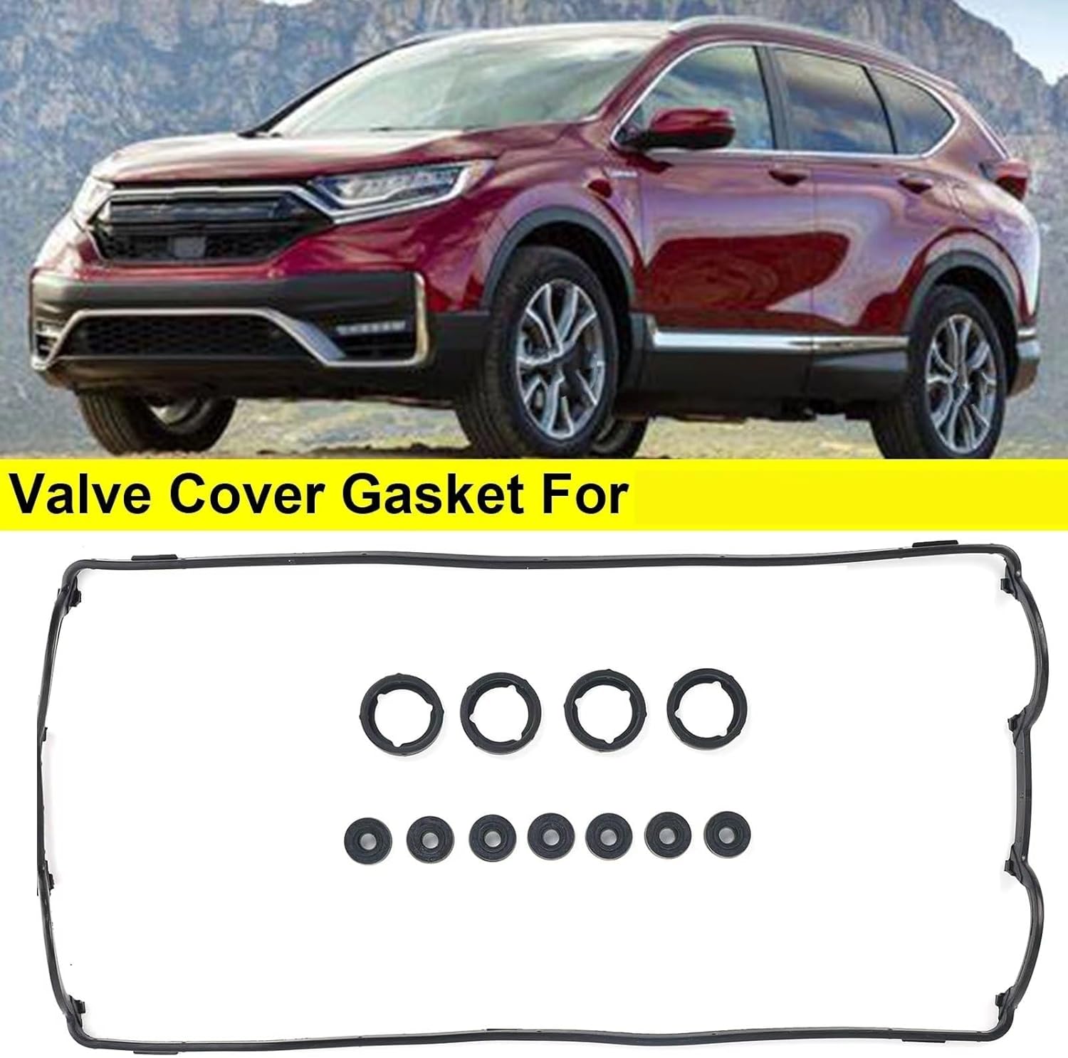 Valve Cover Seal for Acura for Integra GSR for Type R 1992-1997 1998 1999 2000 2001 Car Engine Valve Cover Seal Gasket Kit 12341-Pr3-000 90442-P72-J00