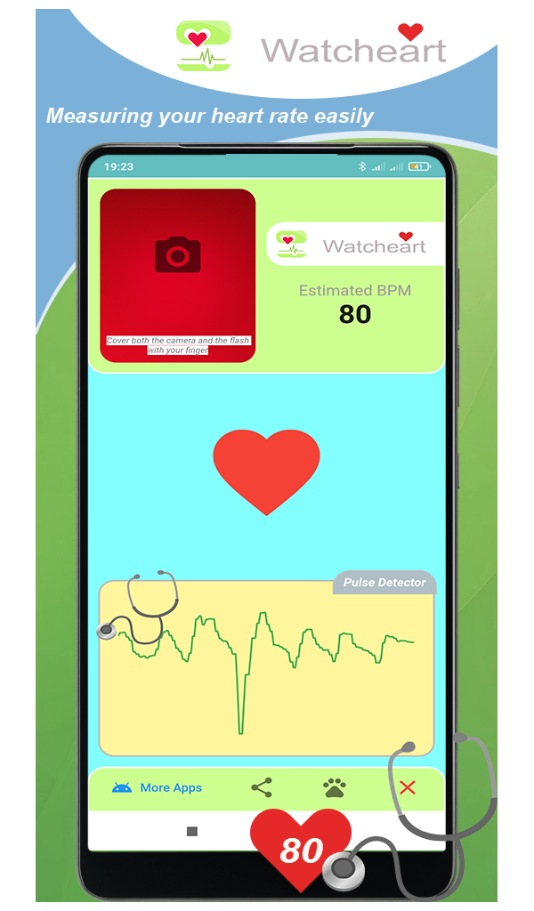 Watcheart Heart Rate MonitorAmazon.co.ukAppstore for Android