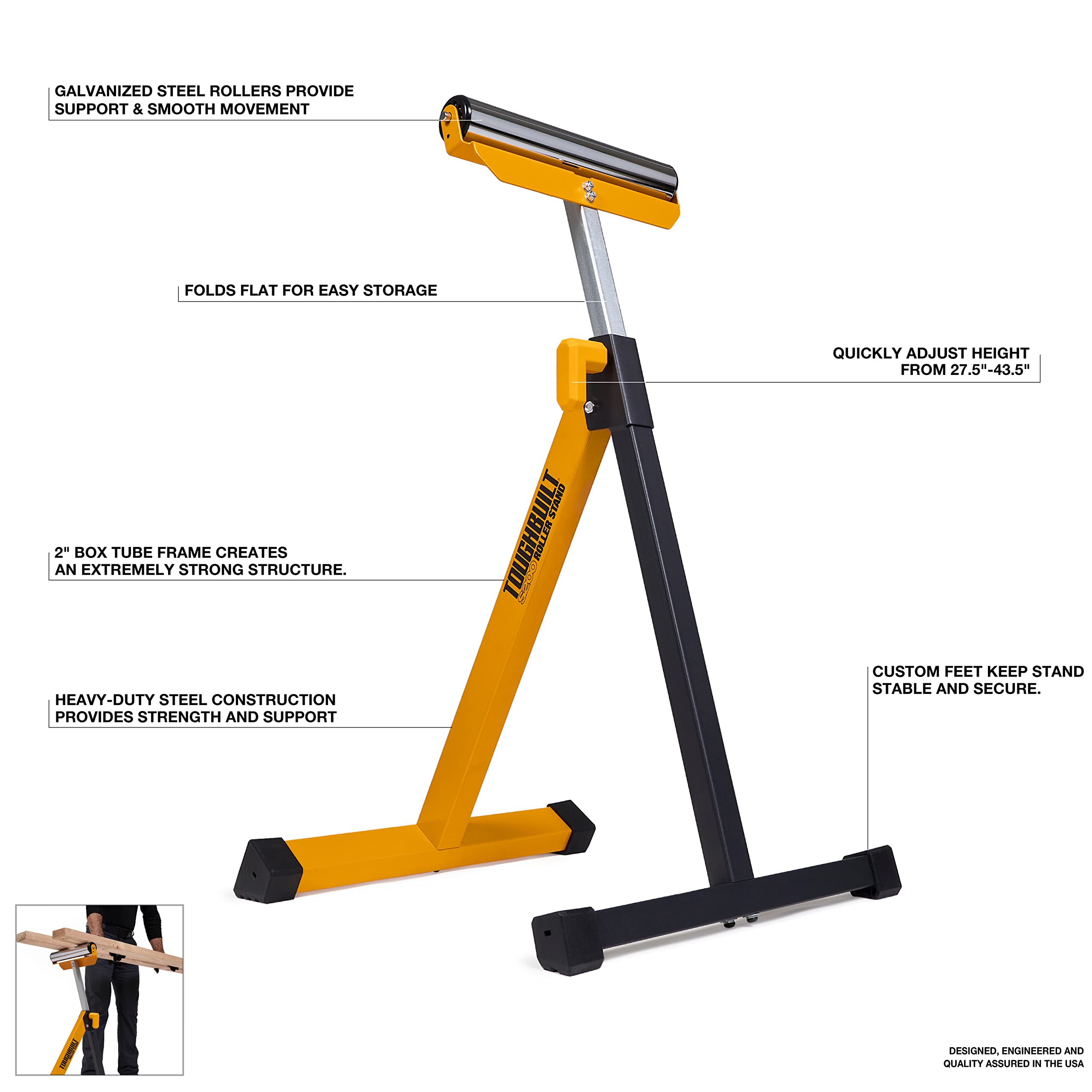 SOPORTE DE RODILLO TB-S200 TOUGH BUILT