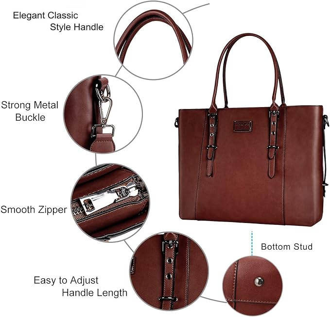 Bolso MOSISO para laptop mujer 17.3 pulg resistente agua miniatura 4