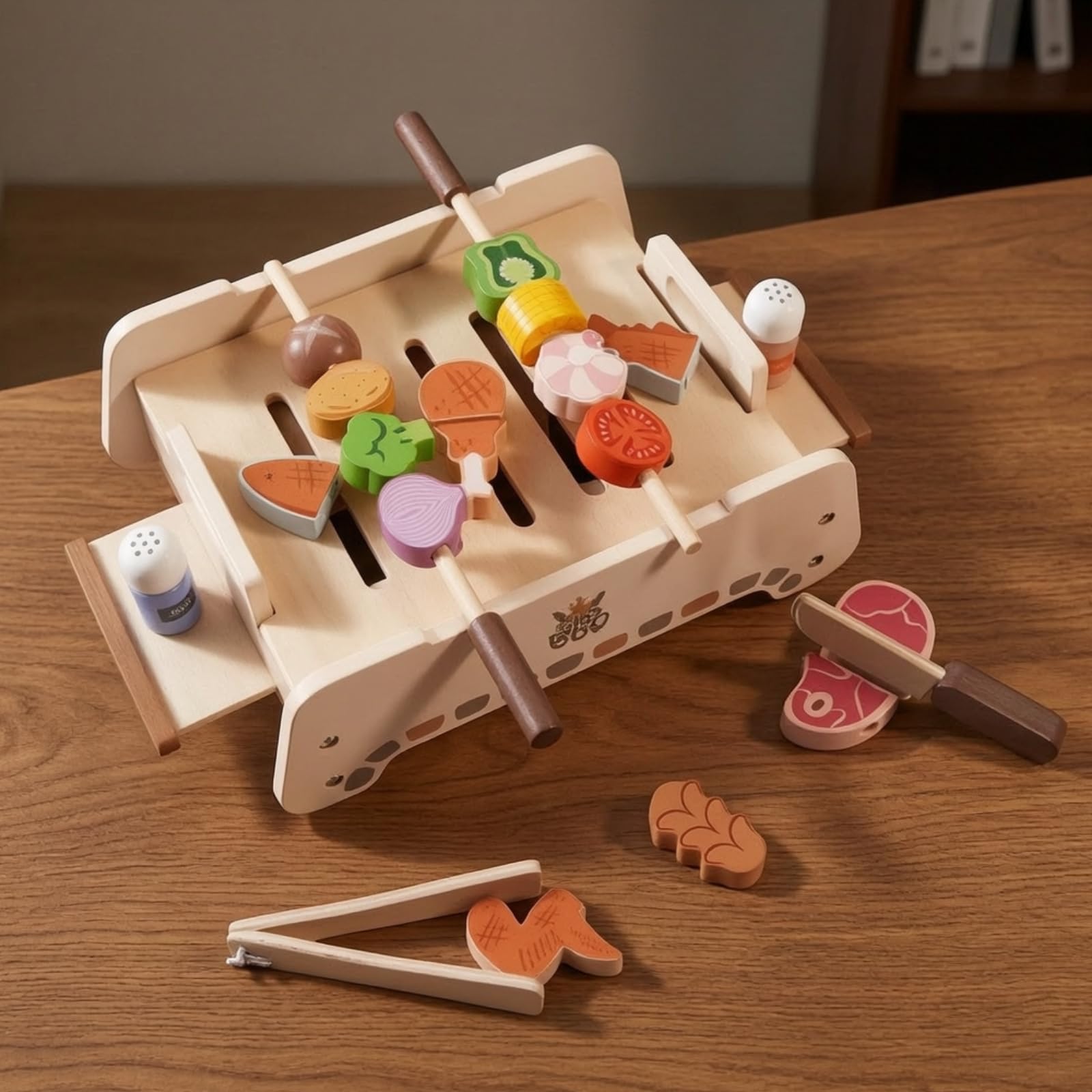Milageto Barbacoa Juguete Didáctico | Educativo, Juego Barbacoa Infantil, para Casa, Niños