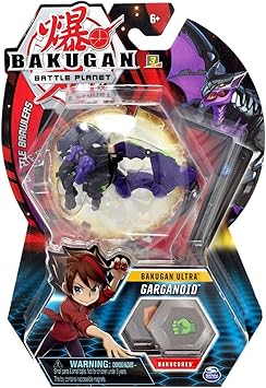 Bakugan Ultra, Garganoid, 3-inch Tall Collectible Transforming Creature, for Ages 6 and Up