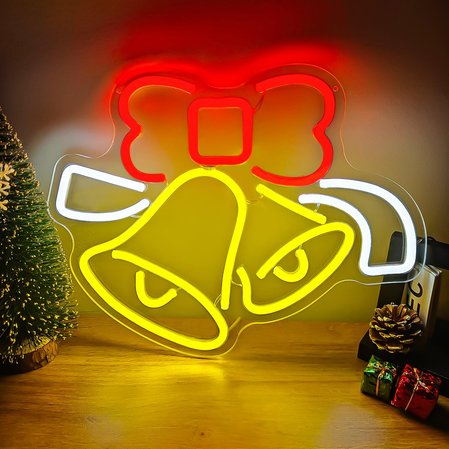 クリスマスベル ネオンサイン フルカバー