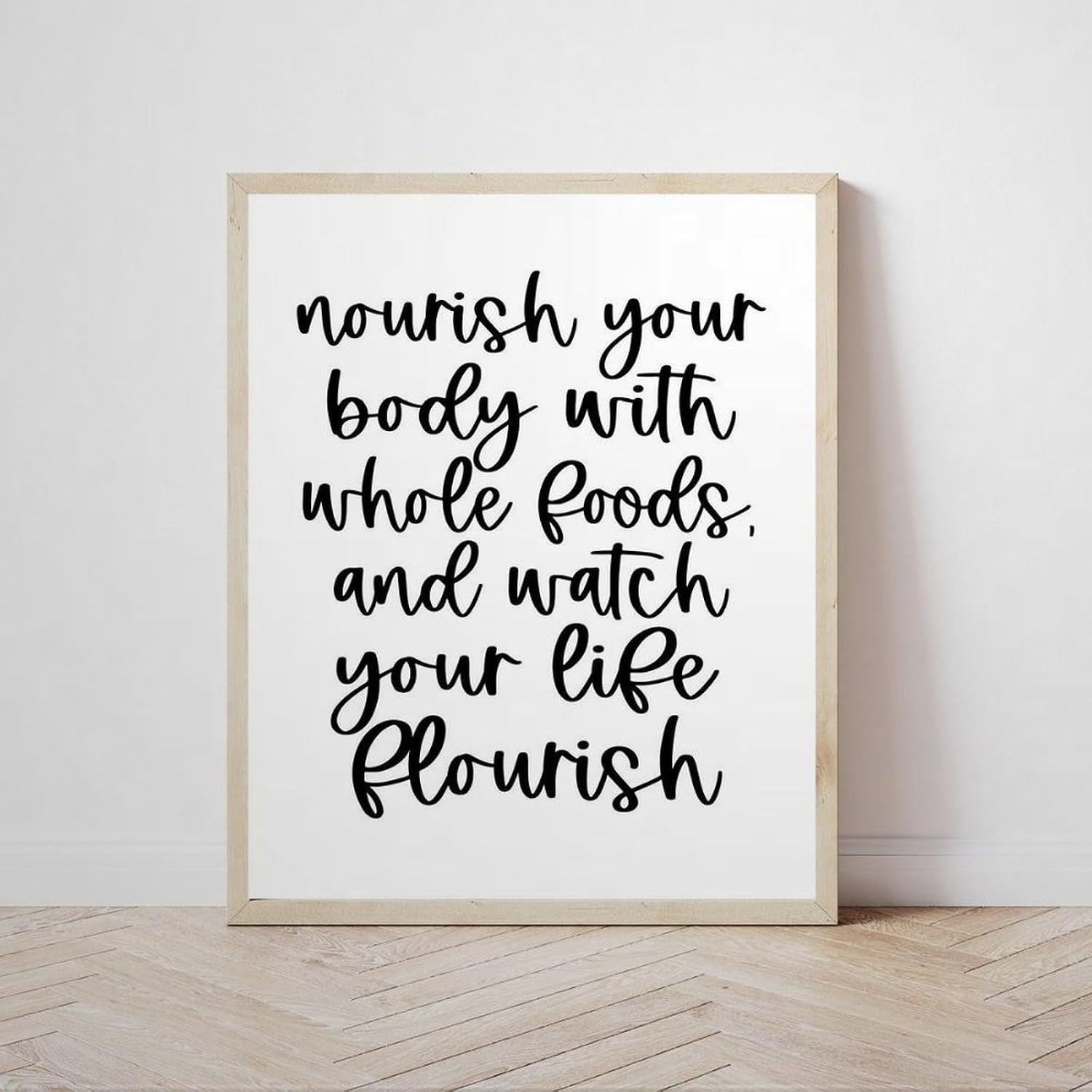 HaHciioo 40x50cm Nutritionist Office Decor, Food Is Medicine, Holistic Wellness, Nourish, Naturopath Poster, Healthy Eating Wall Art, Holistic Gifts Women