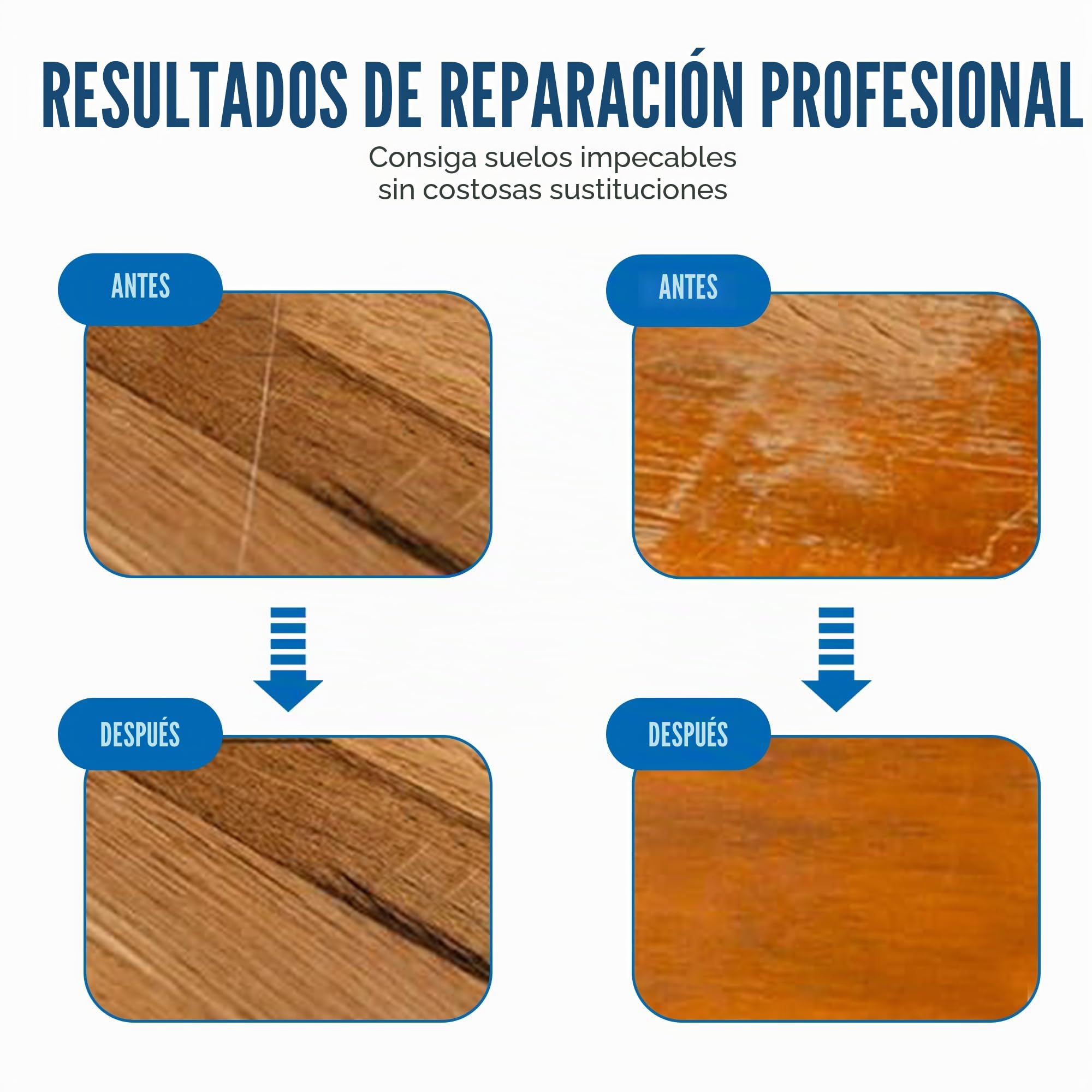 Dr. Schutz Scratch Fix - Juego de vinilos para reparar el suelo