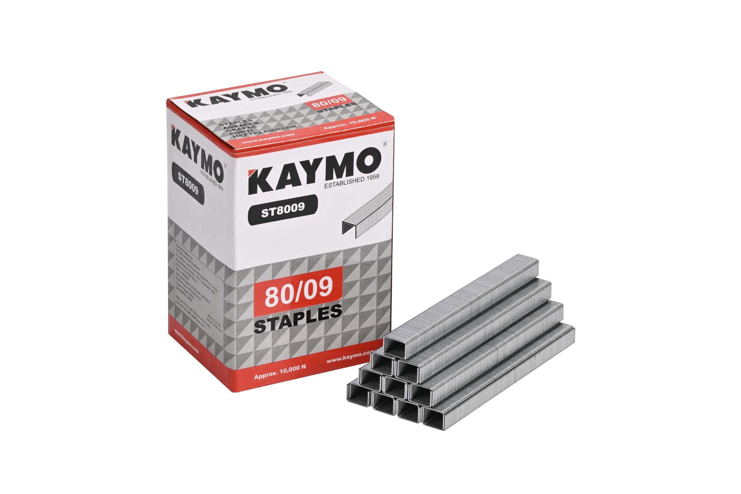 Kaymo 80 Series 8009 Heavy Duty Staple (10000 Pieces)