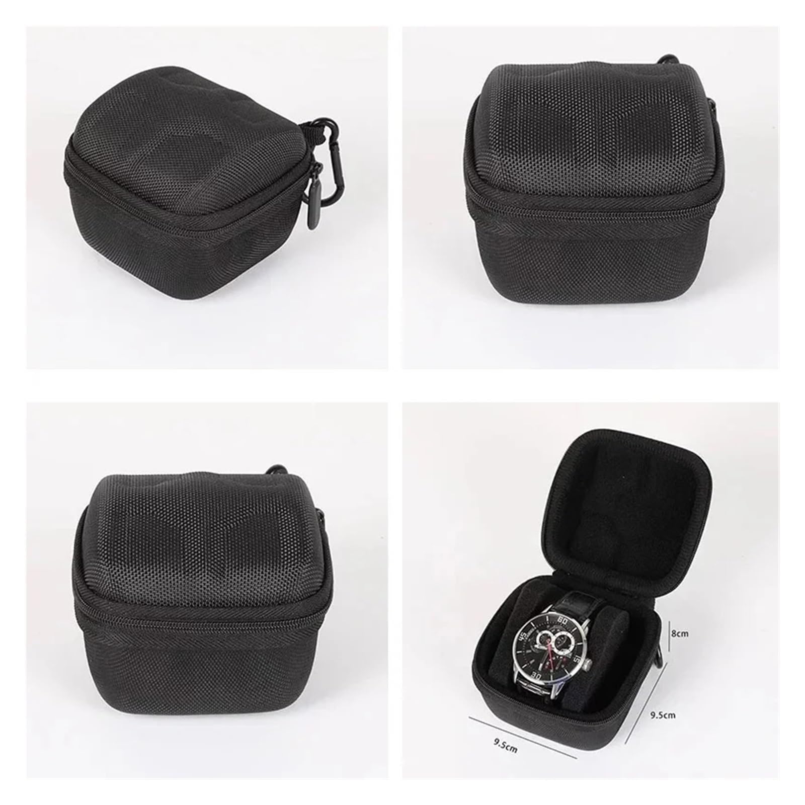 Uhrenbox-Organizer for Männer oder Frauen, Uhren-Reiseetui, tragbarer Aufbewahrungs-Uhrendisplayhalter for Armbanduhren und Smartwatches zur Aufbewahrung von Uhren(Color 7)