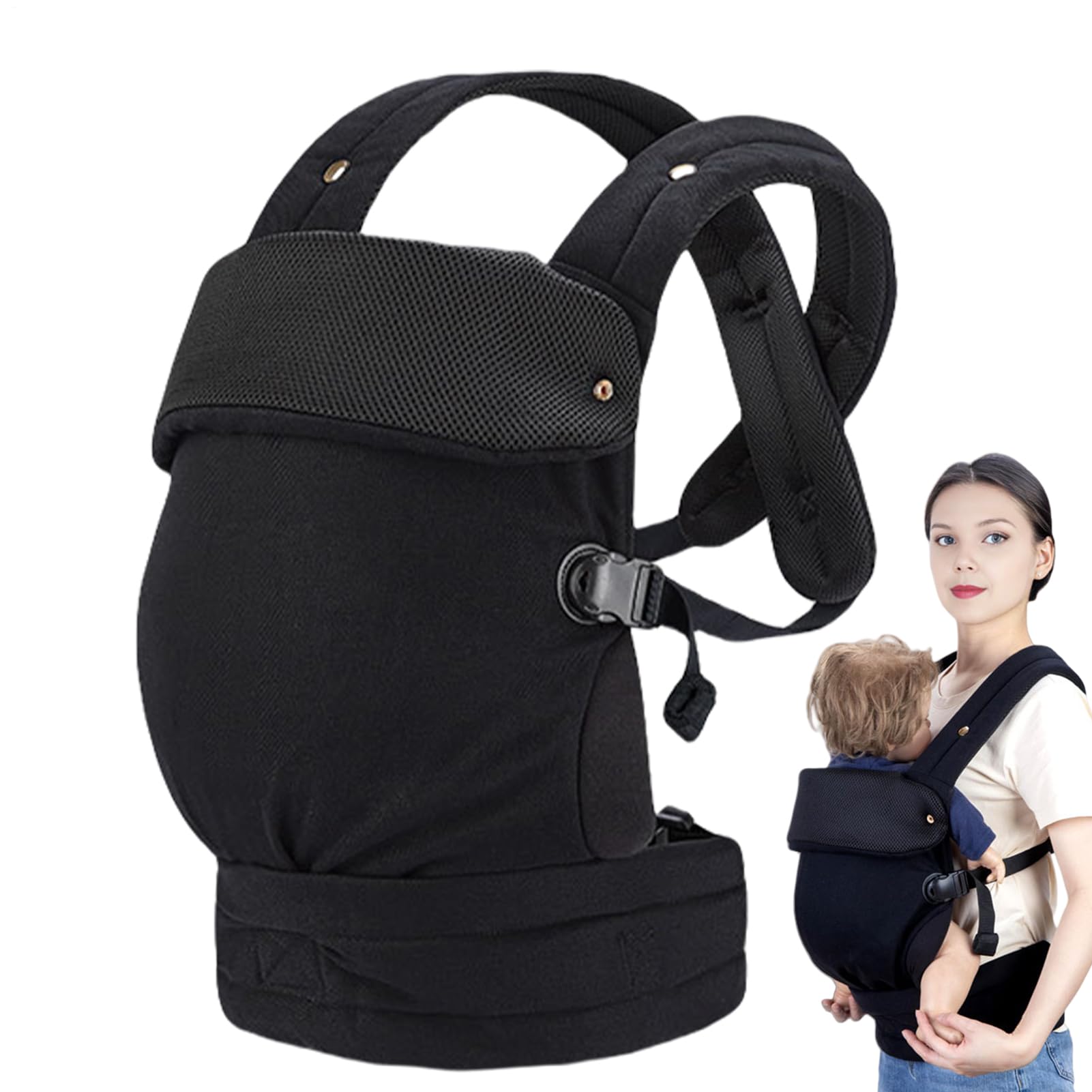 Mochila de Cara al Frente Ajustable Ligero Ergonómico Para Paseos