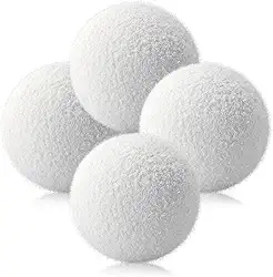 Pacote com 4 bolas absorventes de escória para banheira de hidromassagem de spas, bola absorvente de espuma de hidromassagem de 7,6 cm, absorvente de óleo de esponja de piscina reutilizável