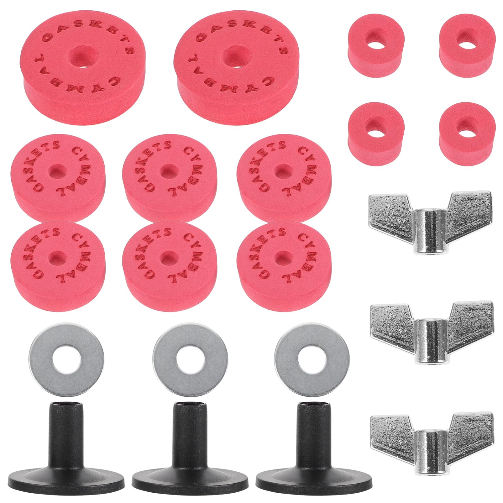 HANABASS Drum Set Supplies Cymbal Eva Pad Drum Set Eva Cotton Pads Professional Percussion Accessories