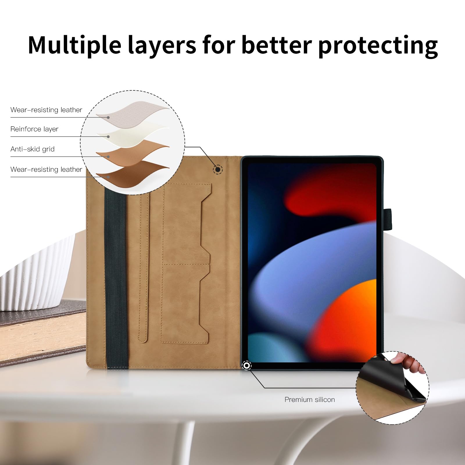 Tucano Custodia per tablet per Lenovo Tab Pro 12.7 Tab-3leitp-bk nero Tucano Custodia per tablet per Lenovo Tab Pro 12.7 Tab-3leitp-bk nero