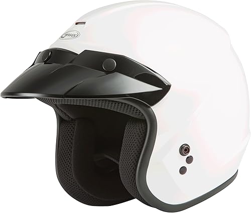 Miniatura 1 de GMAX of-2 - Casco abierto aprobado por DOT para adultos y jóvenes, tamaños para motocicleta, ATV, UTV
