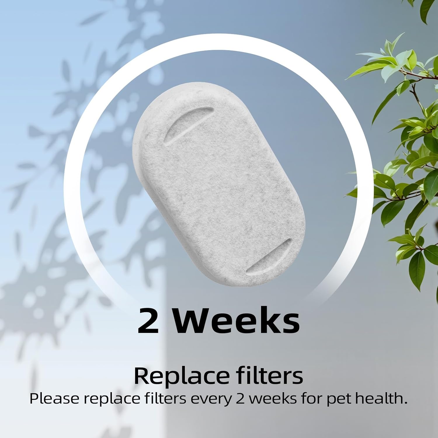 16 Pack Cat & Dog & Pet Water Fountain Filters | Compatible With 67oz/2L & 108/3.2L & 135oz/4L Stainless Steel Pet Water Dispenser, More Activated Carbon, Multi Filtration