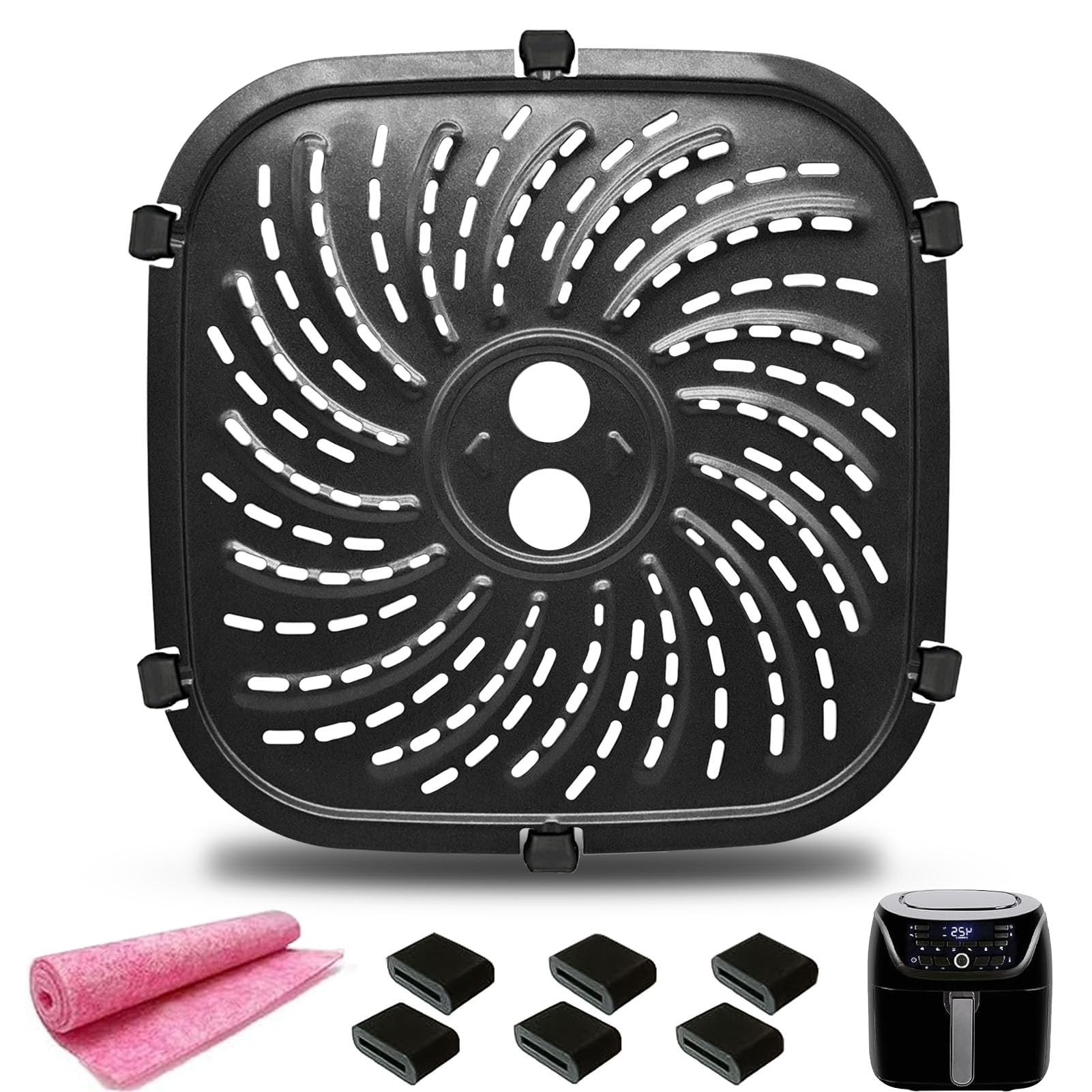 Air Fryer Grill Pan for PowerXL Vortex Pro 6 QT Air Fryer