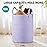 YOUDENOVA Laundry Hamper Basket, Woven 58L Tall Laundry Basket for Blanket Organizer- Clothes Hamper Baby Nursery Hamper for Blanket Storage in Bedroom