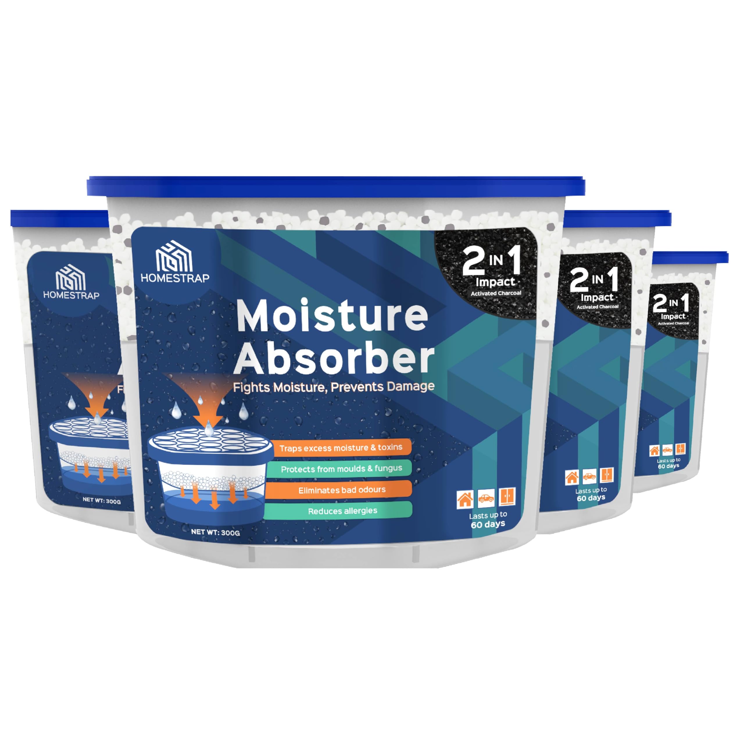 HomeStrap Moisture Absorber - Protect Your Belongings -23