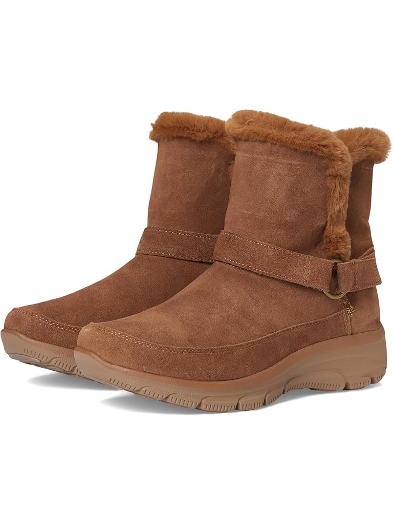 Brown SKECHERS Easy Going - Dreamers Luxe Vibe Hands Free Slip-ins