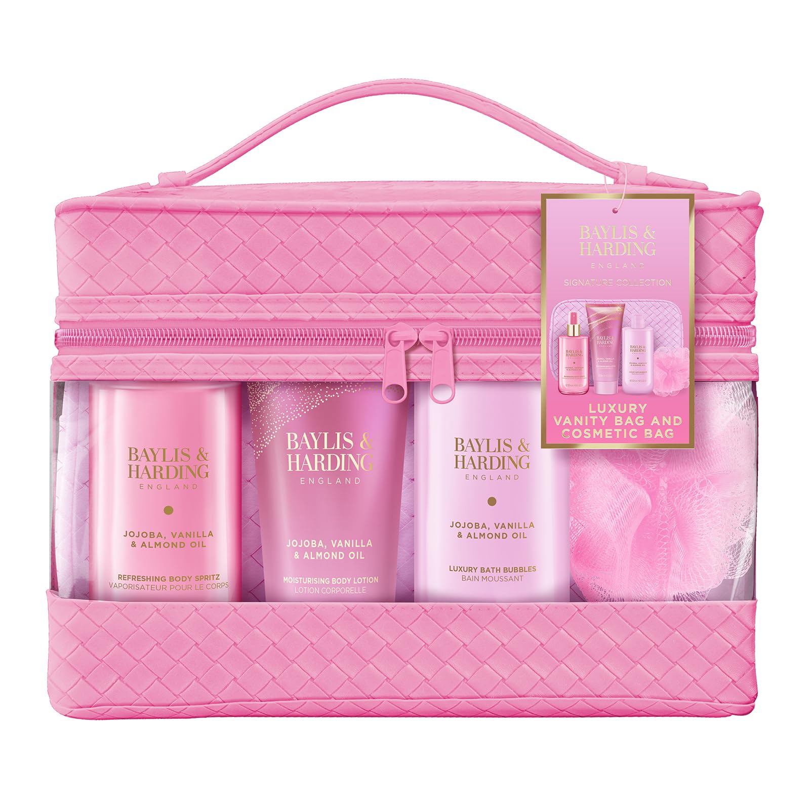 Baylis & Harding Luxuriöse Schminktasche, Geschenkset für Damen