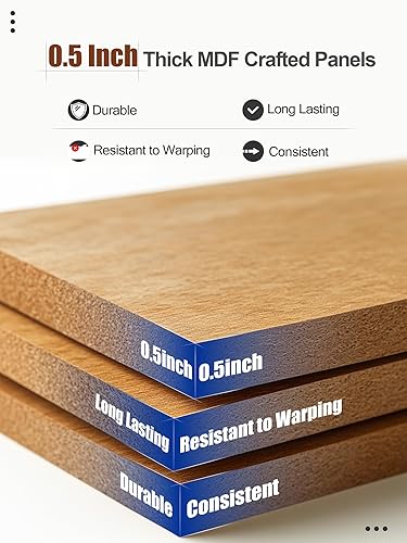 Miniatura 2 de Mollywell Wood Panels for Wall, Time-Saving Installation, Versatile Wood Slat Wall Decor, Enhanced Acoustic & Sound Proof Fluted Design for Home &