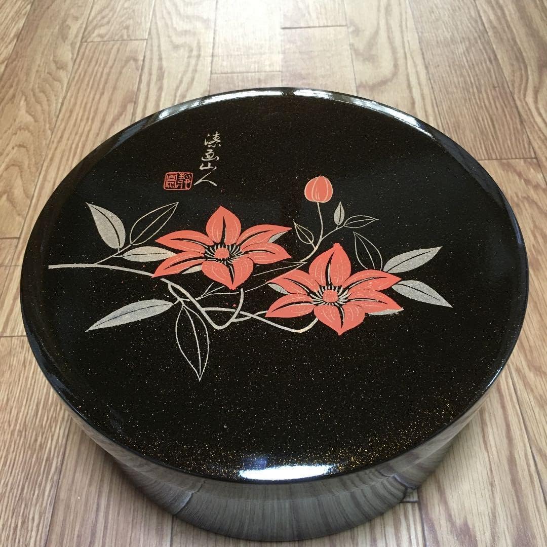 2447 茶道具 皆具 飛青磁 鼓形 横山瑞祥作（2447 茶道具 皆具 飛