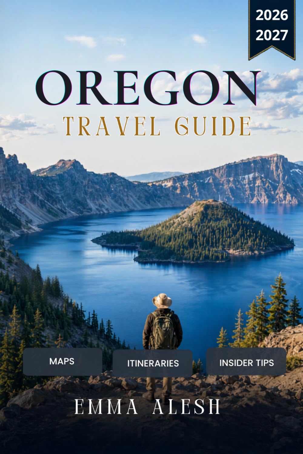 OREGON TRAVEL GUIDE 2026/2027: Road Trip Maps, Itineraries, Oregon Coast Highway 101, Portland, Crater Lake, Willamette Valley Wine Country, Eastern Oregon, Hidden Gems & Insider Secrets