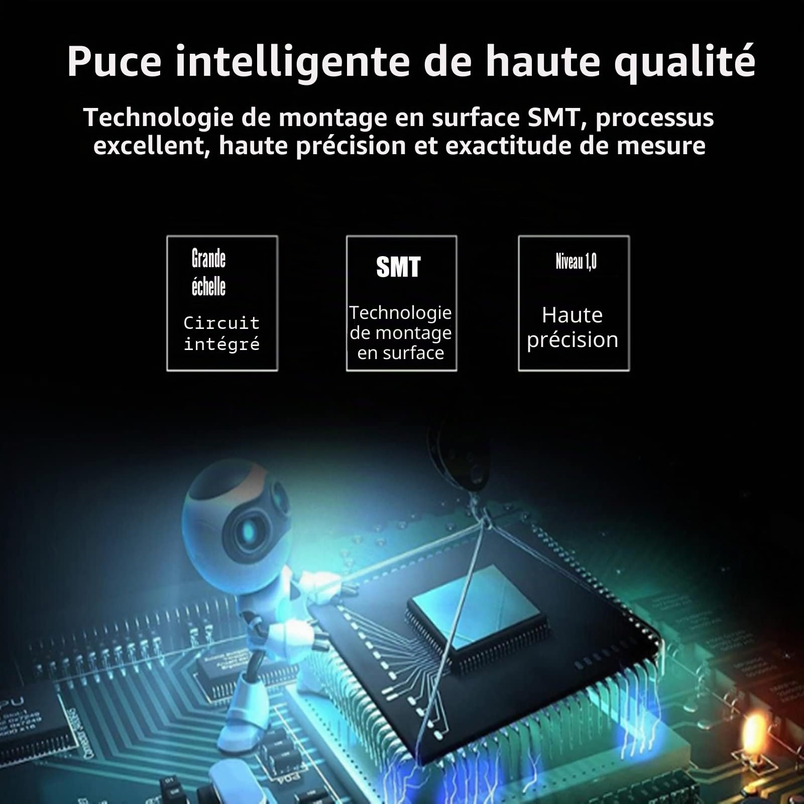 Compteur d'électricité numérique Compteur de kWh triphasé 220 / 380V 20-80A Consommation d'énergie