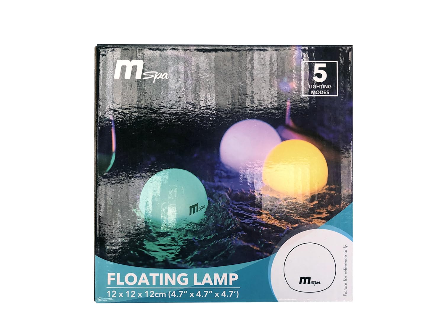Lampe flottante LED Mspa rechargeable pour piscines et spa