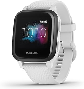 Garmin Venu Sq Music White/Slate Smartwatch (010-02426-84