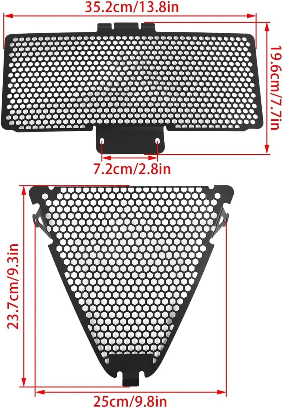 Motorcycle Radiator Guard Protective for Du&Cati Panigale V2 Streetfighter V2 2020-2024 2022-2024 Motorcycle Radiator Guard Covers Oil Cooler Cooling Radiator Shield