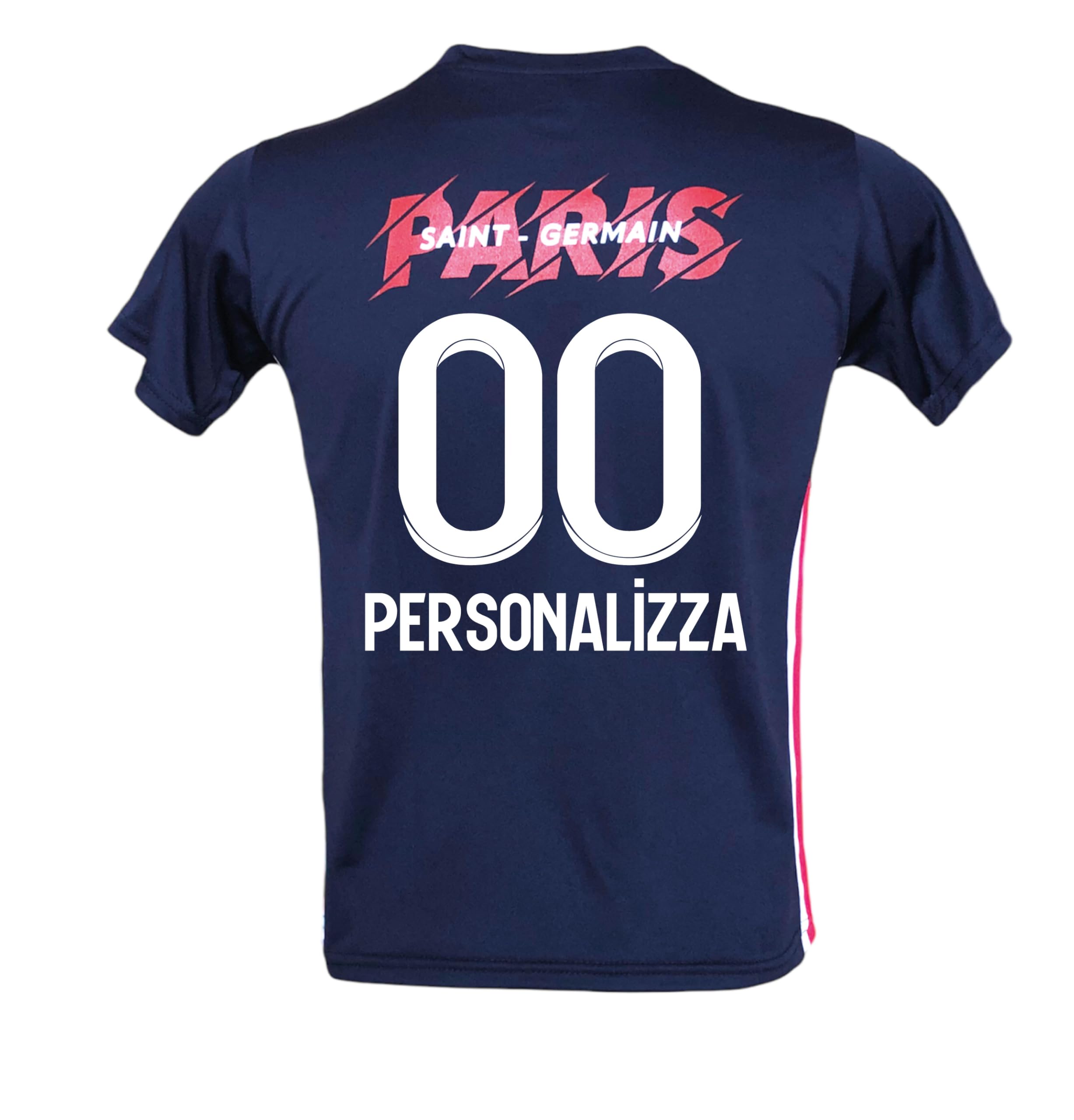 Generico Maglia da Calcio da Personalizzare Ufficiale, Home, Blu Navy, Taglie da Adulto Ragazzo Bambino