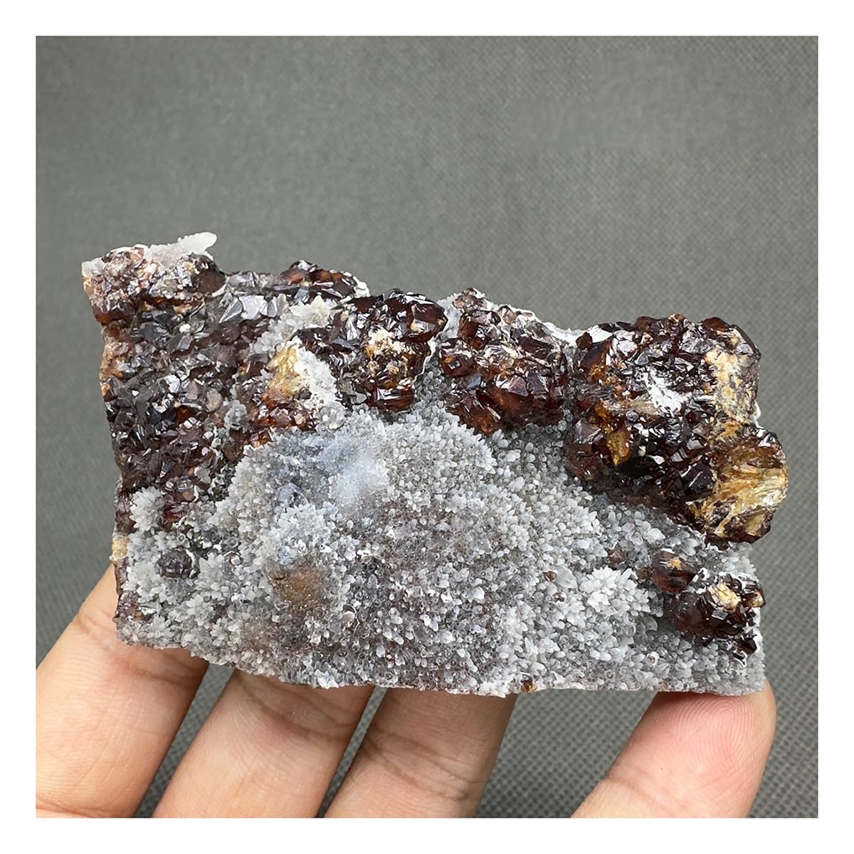 Décoration d'intérieur en Pierre de Cristal Spécimens minéraux naturels Cristaux de Quartz(175g 53 * 39 * 83mm)