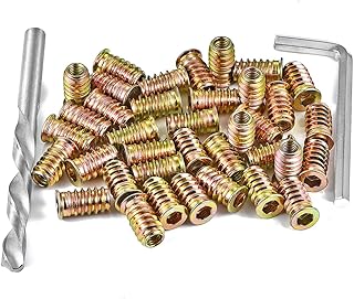 Xrfoiniu 200 Pieces 14 - 20 x 20mm Wood Ins...,