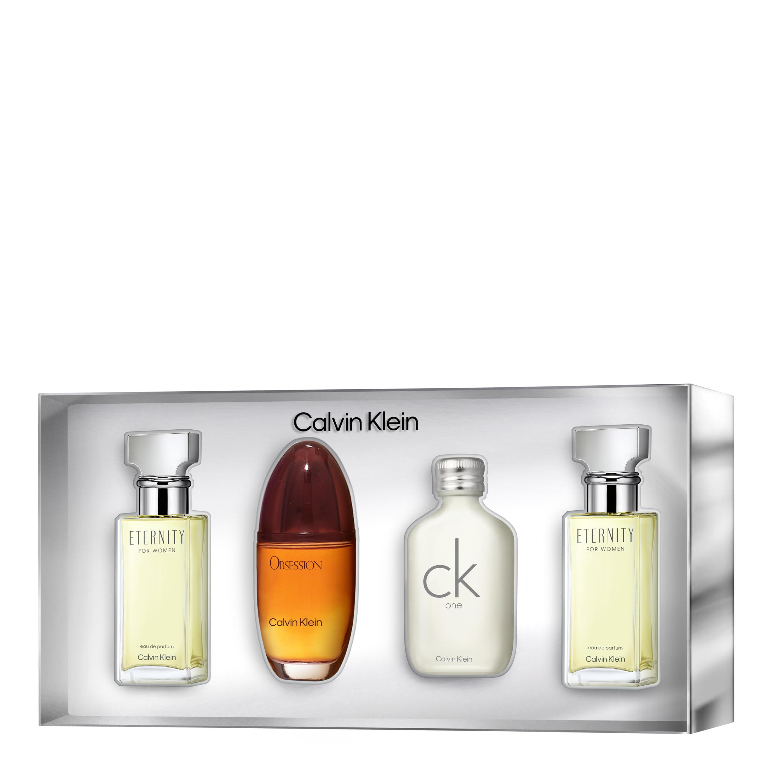 Multi-Line Women's Fragrance 4 Pcs Gift Set ($123 Value) – 3.3 oz, 0.5 oz of Obsession ED…