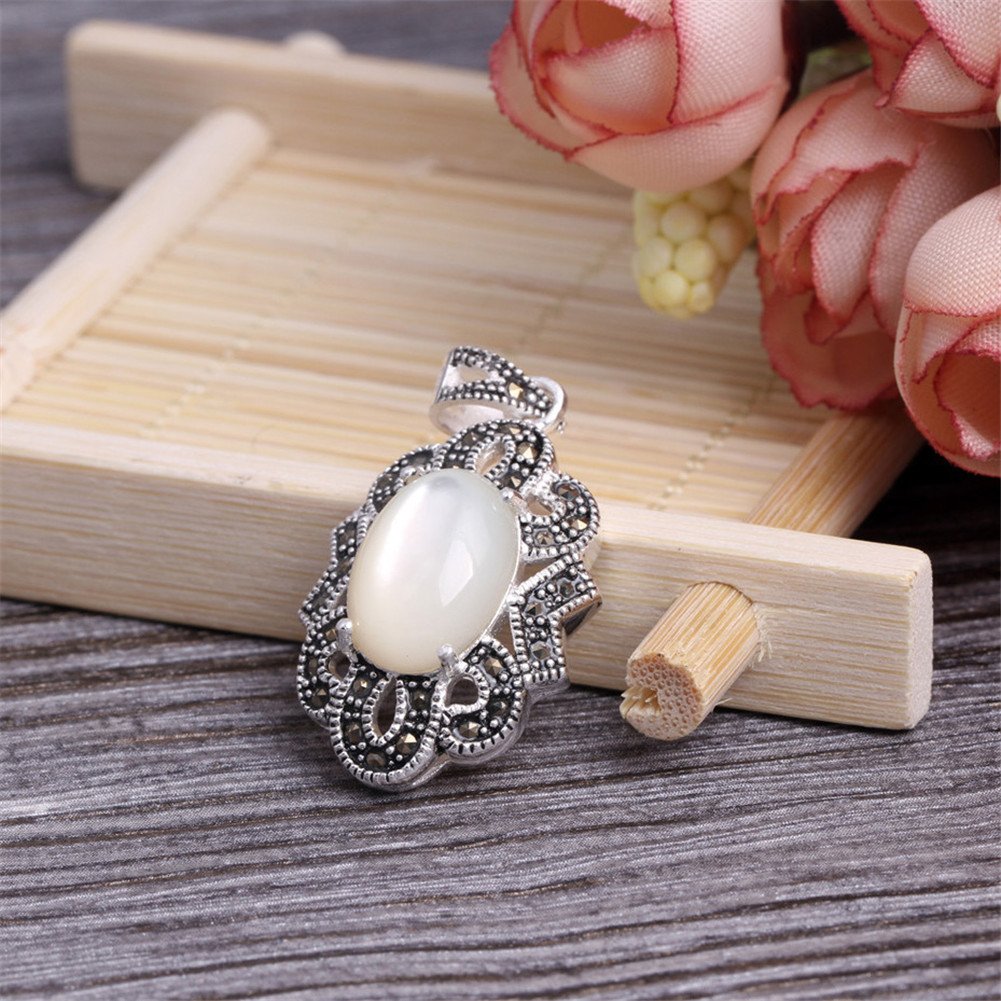 Sweet & Happy Girl‘s Fashion Jewellery – Sterling-Silber 925 Mit Marcasit, Halbedelstein-Anhänger