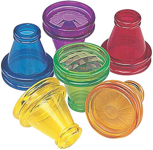 Fun Express Juguetes de caleidoscopio de prisma transparente (juego de 12 a granel), regalos y regalos de fiesta novedosos