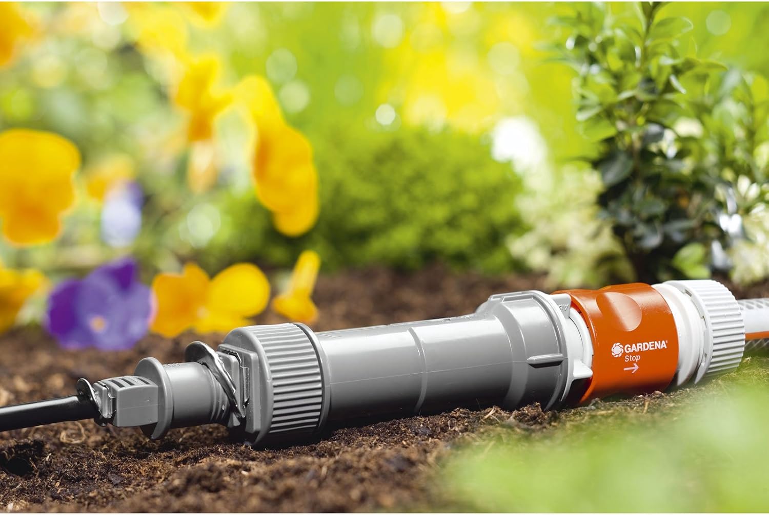 GARDENA 1355-U Master Unit Pressure Reducer for Micro Drip System, Estándar