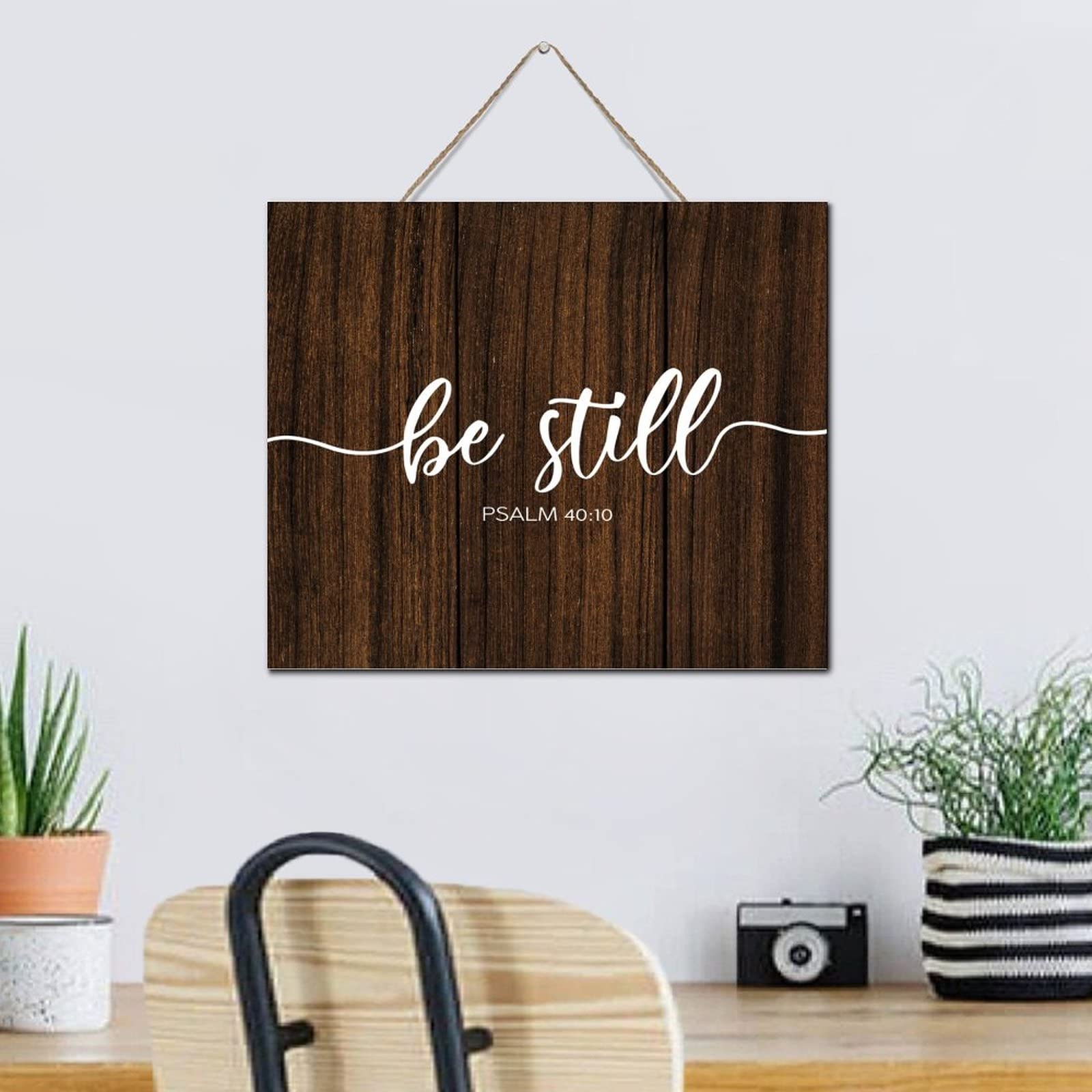 Grappig houten pallet muurplaquette bord Life Is Better In The Garden