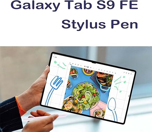 Miniatura 16 de Galaxy Tab S9 FE S Pen para Samsung Galaxy Tab S9 FE Stylus Pen repuesto Galaxy Tab S9 FE Plus S Pen con 4,096 niveles de presión + 5 puntas gratis