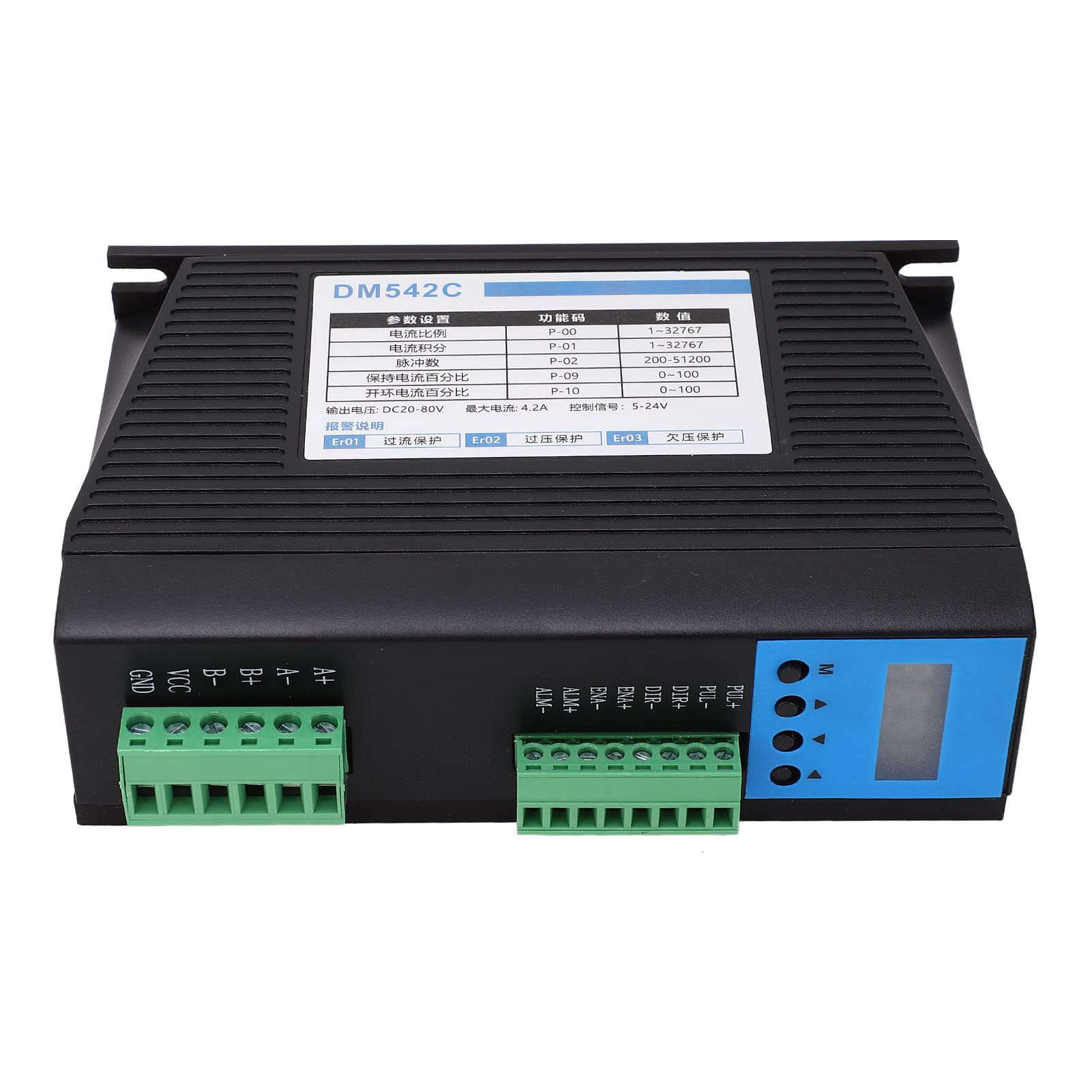 Controlador de Motor Paso a Paso con Pantalla Digital 57 86 con Función