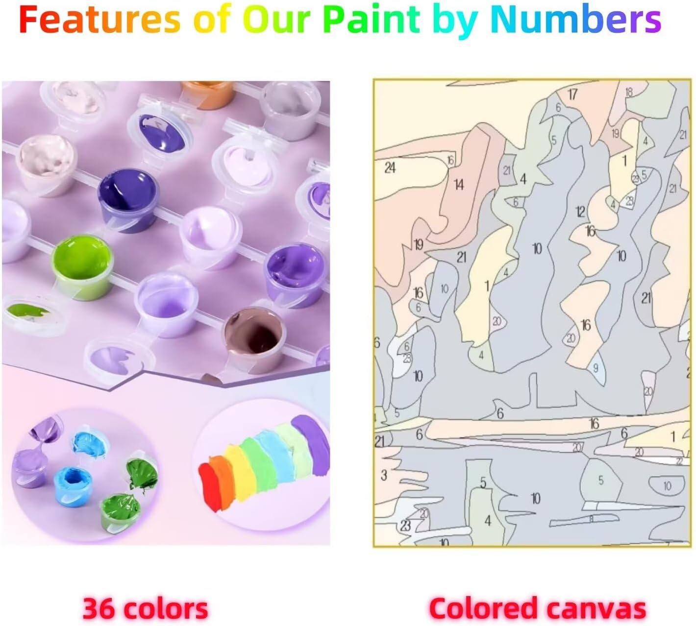 DIY Paint by Numbers 数字油絵 大人用 初心者 波 ナンバーペイント数字 によるペイントDIY 数字油絵 女の子 DIY Paint  by Numbers 数字油絵 大人用 初心者 愛 ナンバーペイント数字 によるペイントDIY 数字油絵 夢 数 Paint by numbers  抽象的なペイントバイナンバ DIY ... 数字油絵 抽象的な ペイントバイナンバー 手芸キット 夢 DIY Paint by Numbers 95x70 cm 数字でペイント