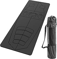 JellyArch 72x27 Inch Extra Large Surf Mat for Pop-Up Surfing Practice, Non-Slip Foldable Rubber Balance Trainer Yoga Mat with Bag