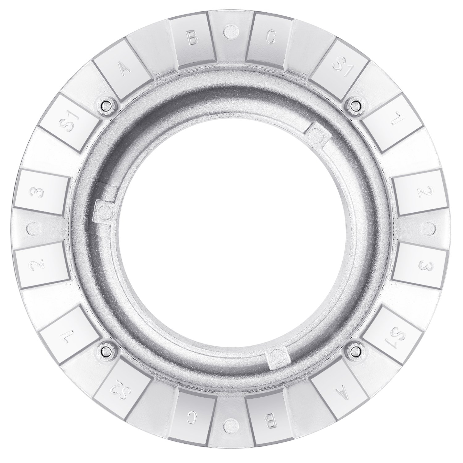 Neewer Bague de Vitesse Bowens en métal pour boîte à lumière Bowens pour Flash monoéclairage