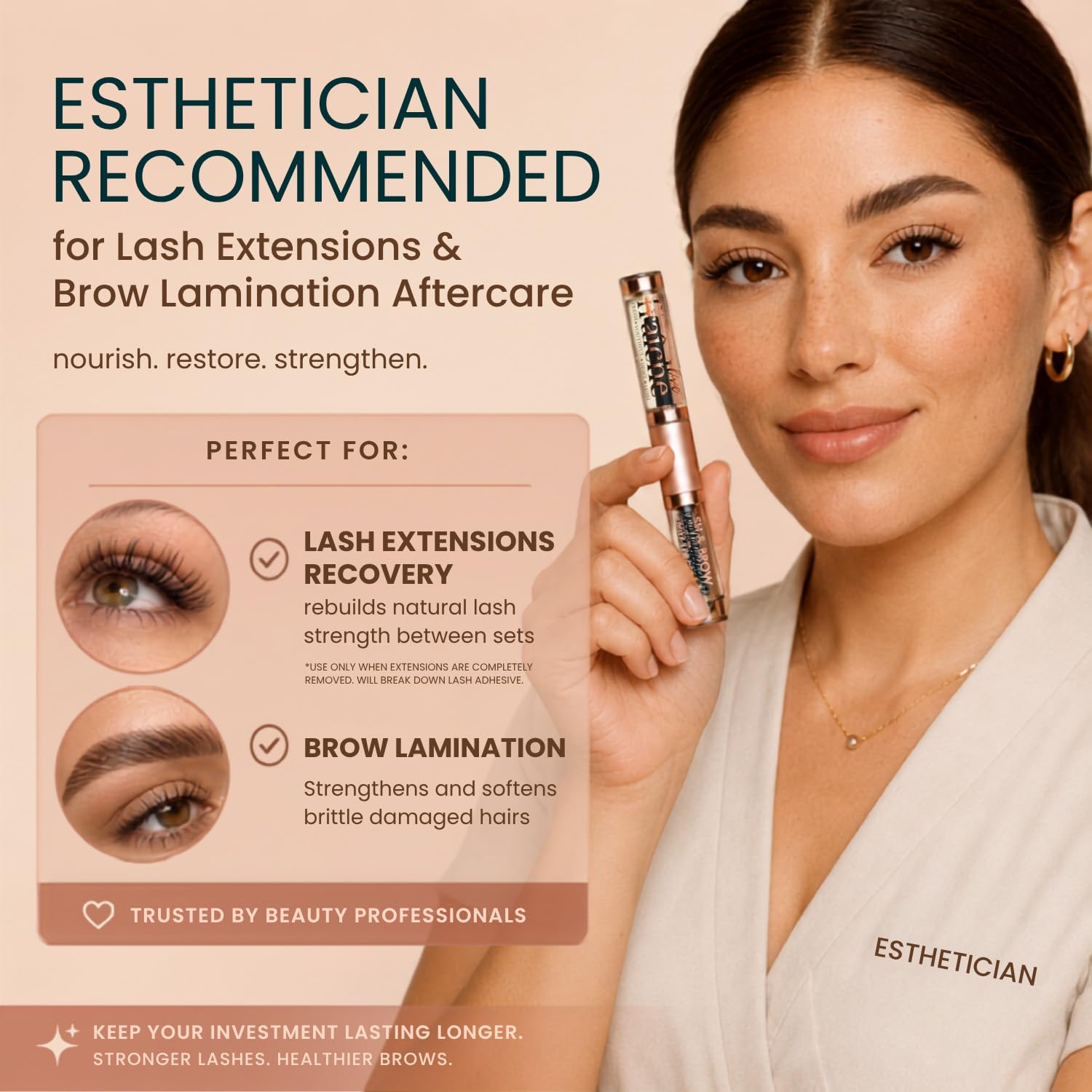 Live Fraiche USDA Organiczny olej rycynowy do rzęs i brwi – Cold Pressed Castor Oil Eyelash Eyelash Growth Serum z tubką do rzęs – Caster Oil Eye Growth Serum Best Seller Eyelash Conditioner Lash