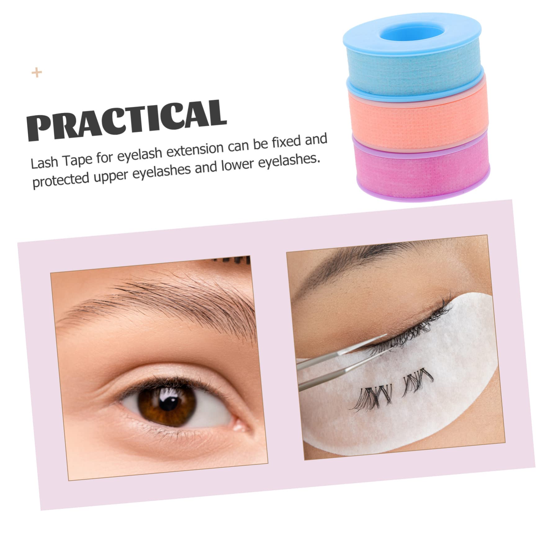 15rollen Atembares Silikon-gel Wimpern Tape Wimpernverlängerung Klebeband Hautfreundliches Zuschneidbares Wimpern Isolationsband Für Sichere Anwendung