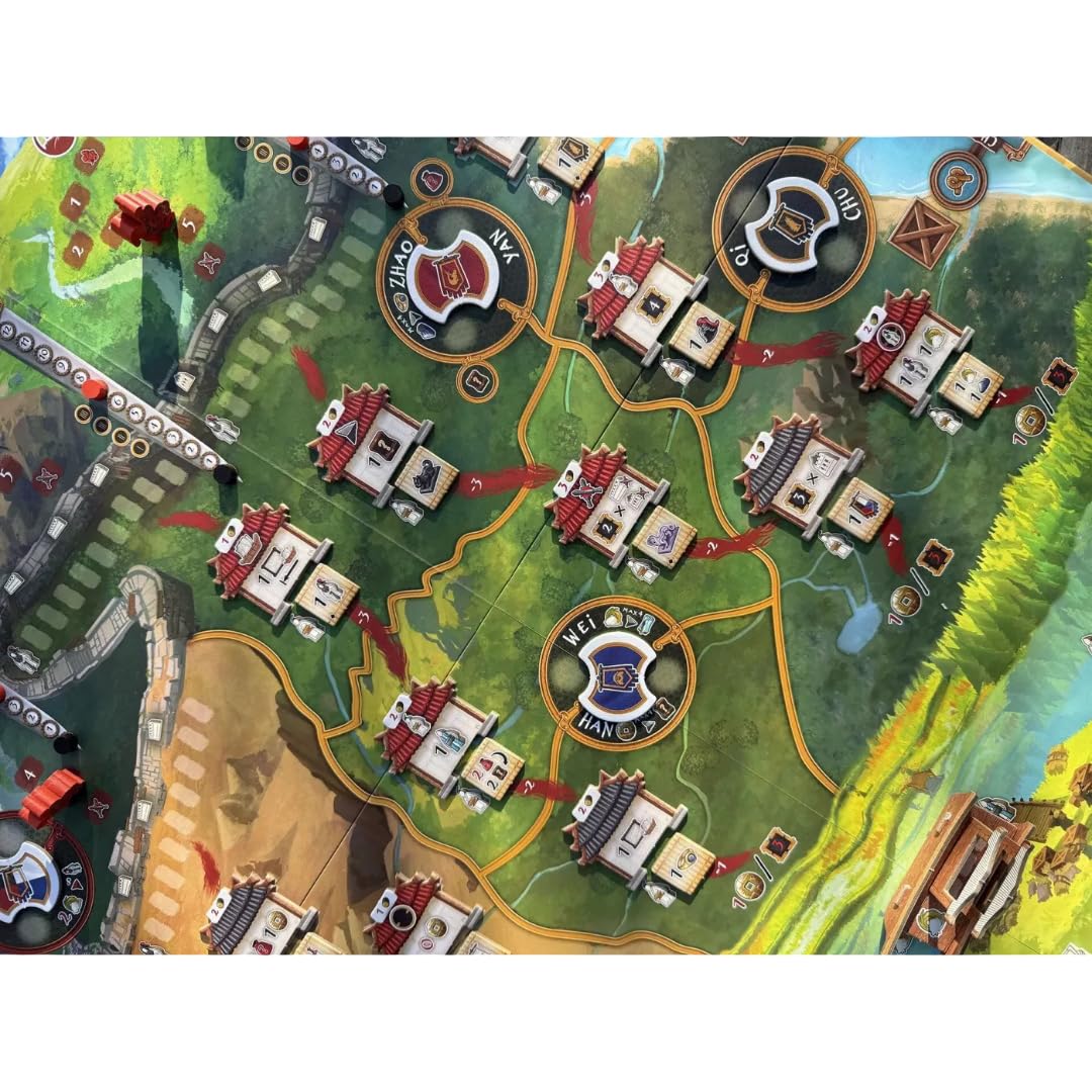PIXIEGAMES | Tianxia | Jeu de Société Expert | Jeu de Stratégie et de Gestion |Tactique, Diplomatie et Conquête | 1 à 4 Joueurs | Dès 14 Ans