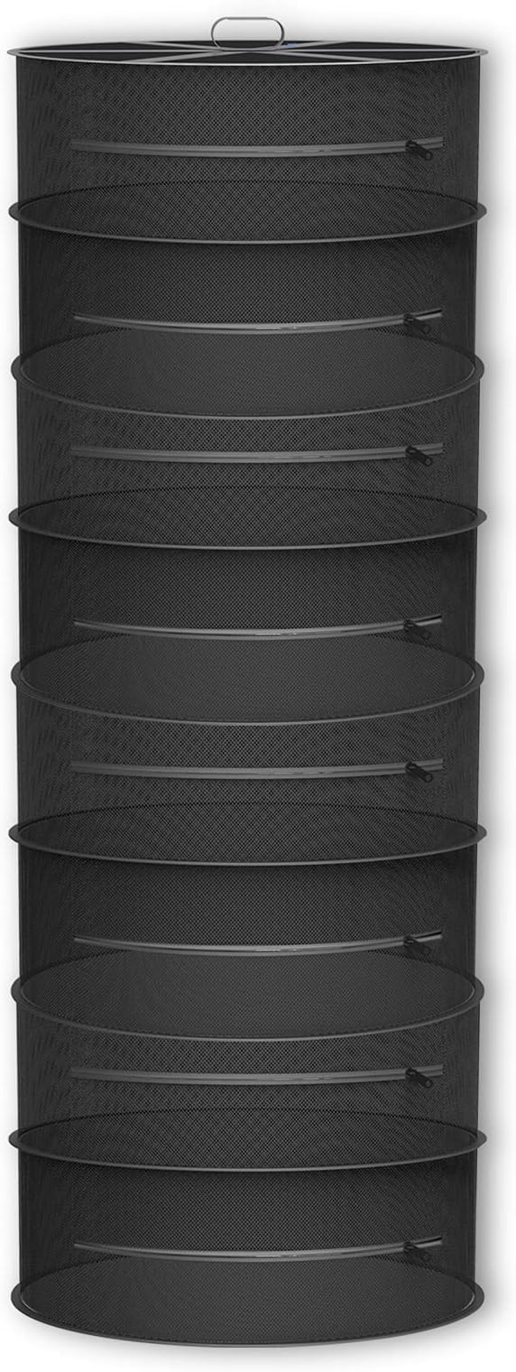 AC INFINITY TRIM TRAY SYSTEM 8 LAYER DRYING RACK BUNDLE 20 visual data 6