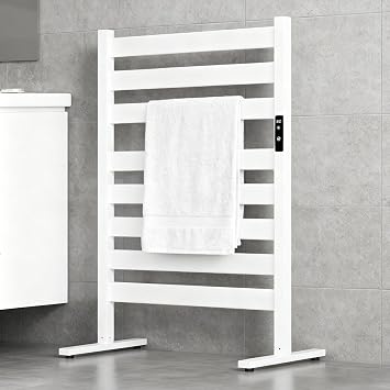 Towel Warmers for Bathroom, Heated Towel Racks for Bathroom, with Timer and Temperature Adjustment, Overheat Protection Function, Freestanding Towel Warmer. Suitable for Bathroom, Bedroom