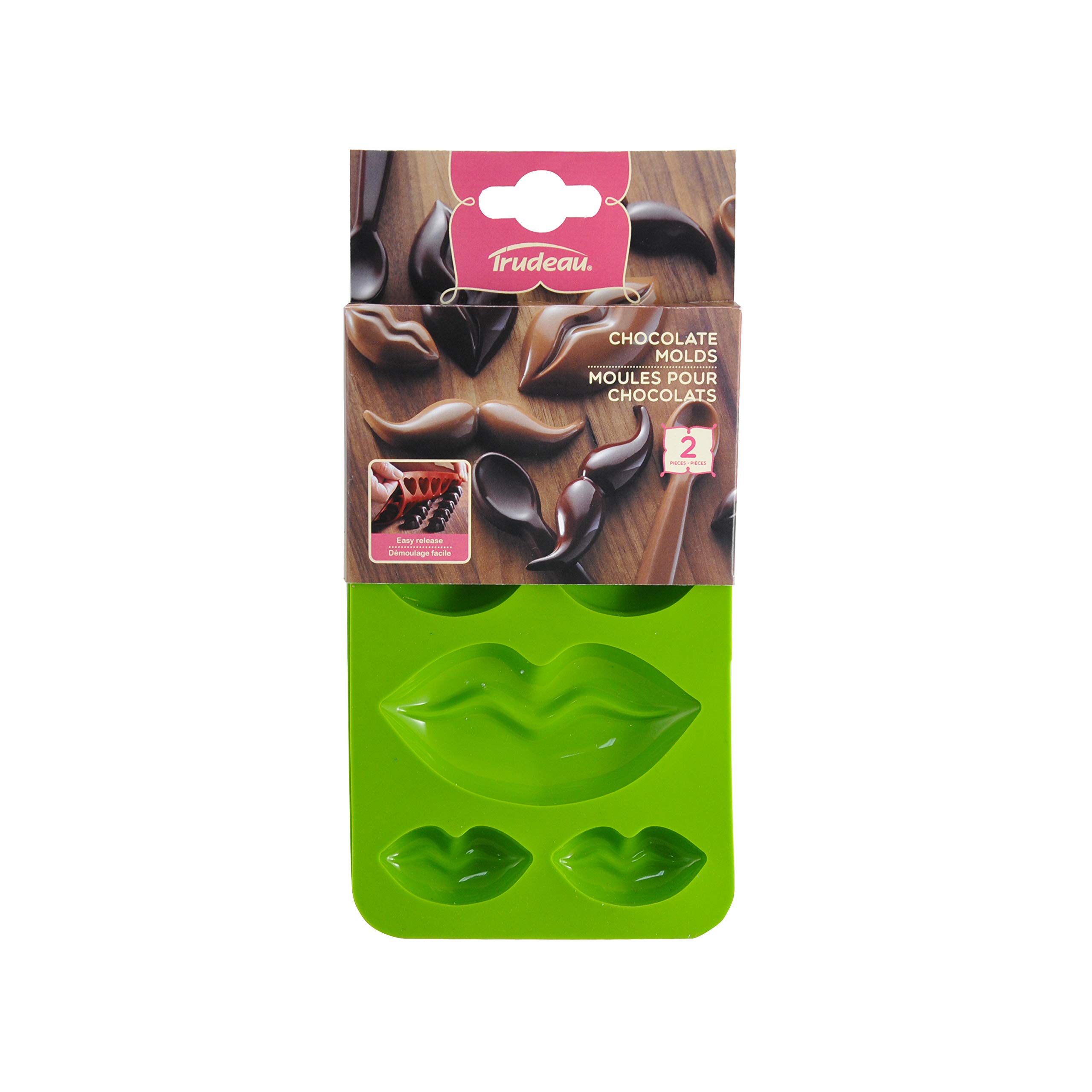 Moule à bonbons en silicone Trudeau Maison ustensile pâtisserie chocolat gelée